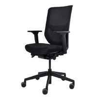 Ergotron 98-563 Office Chair Desk Computer Rolling Executive Black Work Seat Recliner