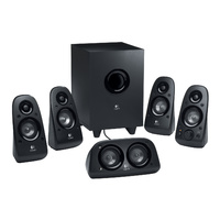Logitech Z506 Surround Sound Speakers, Black, 2 Years Warranty