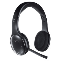 Logitech H800 Wireless Stereo Headset, 2.4GHz Wireless & Bluetooth, Noise-Cancelling Microphone, On-ear Controls, Long-range (up to 12m), Fold-and-Go