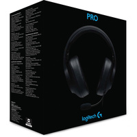 Logitech G PRO Gaming Headset Surround Sound 981-000723