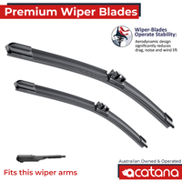acatana Front Windscreen Wiper Blades for Mercedes-Benz A-Class W176 W177 V177 2015 - 2022 Pair of 24" + 19" Replacement