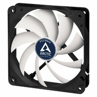 Arctic Cooling F12 Silent, 120 mm 3-Pin Fan with Standard Case and Higher Airflow, Quiet and Efficient Ventilation