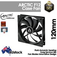 PC Case Fan 120mm Arctic Cooling F12 Silent Quiet Computer Cooler 12cm 3-pin Universal Black
