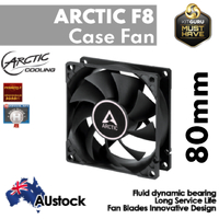 80x80mm PC Case Fan Silent Fans for Computer Case Fluid Quiet Arctic Cooling AC-F8