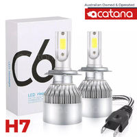 acatana LED Headlight H7 Globes Kit Bulbs High Beam 3800LM Brighter White Head Light Сonversion for Сar Assembly Headlamp Replacement