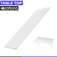 acatana Standing Desk Top Adjustable Motorised Electric Sit Stand Table Top White