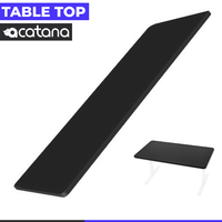 acatana Standing Desk Top Adjustable Motorised Electric Sit Stand Table Top Black perfect fits acatana Standing Desks