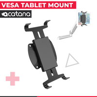 acatana ACA-A69 Tablet Holder VESA Adapter Connector for Monitor Mount Stand Universal fits perfect for iPad  Samsung 8"-10" inches