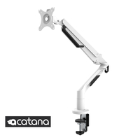 acatana Monitor Mount Arm Stand Single Desk Computer Screen Gas Holder Display LCD LED HD TV ACA-DLB851-W up to  17"-36" 12kg