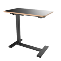 acatana Motorised Mobile Laptop Desk Cart Electric Height Adjustable Standing Rolling  Bedside Table Bed | ACA-ET026-7040B