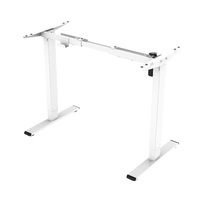 acatana | Standing Desk Frame Table Motorised Electric Height Adjustable Sit Stand White ACA-ET114F-N-W