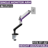 Premium Acatana Single Monitor Stand Arm Mount Desk Holder Bracket Display 32"