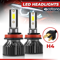 S6 LED Headlight Globes Kit H4 HB2 9003 Conversation Bulb