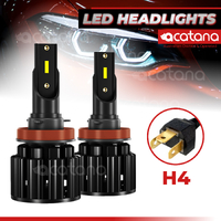 S8 LED Headlight Globes Kit H4 HB2 9003 Conversion Bulb