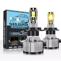H4 LED Headlight Globes Bulbs Kit (120W, 24000LM)