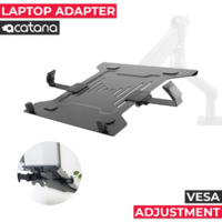 Acatana Laptop Tray Holder Adapter for Monitor Stand Arm Desk Mount Notebook Adjustable