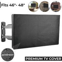 TV Cover Waterproof Dustproof Outdoor Patio Flat Television Protector 46" - 48"
