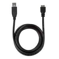 USB cable Targus 1.8M USB-A Male to micro USB-B Black ACC1005USZ