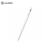 Alogic iPad Stylus Pen White Active Surface for Apple iOS Device Magnetic Palm ALIPS