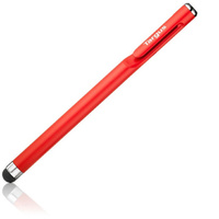 Targus Standard Capacitive Touch Screens Stylus Pen with Embedded Clip for Tablets  Smarpthones Red AMM16501US