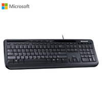Wired Keyboard Microsoft 600 USB Spill Resistant Membrane ANB-00025