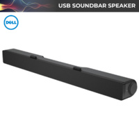 USB Soundbar Dell AC511 Speaker Audio Portable for Home Computer Pure Sound
