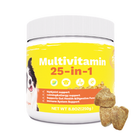25-in-1 Multivitamin Soft Chews for Dogs  Immune Joint Gut and Skin Support