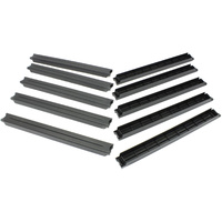 APC 19-inch 1U Tolless Rack Blanking Panel Airflow Management Kit 10pcs Black
