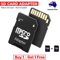 MICRO SD CARD ADAPTER READER MEMORY T-FLASH SDXC SDHC TFLASH MICROSD to Full SD