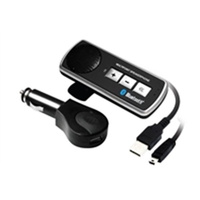 Amaze AT-BTC-01 Handsfree Bluetooth V2.1 EDR Car Kit (16hrs Talk Time/45 days Stand By) Retail packing