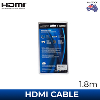 HDMI cable Male 1.4 High Speed Ethernet FULL HD 1080p Premium V1.4 Display 1.8M