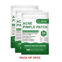 Remover Acne Pimple Patch 24 Pcs Plasters Patches Blemish Control Facial Cleaner