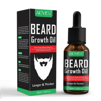 Aliver Activator Facial Men Beard Growth Oil Serum Fast Growing Thicker Mustache Facial Hair Grooming
