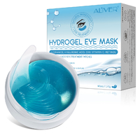 Aliver Hydrogel Eye Mask Under Eye Repair Patches Gel Pads Q10 Ceramide Hyaluronic Acid Eyepads for nti Wrinkles Dark Circle Puffiness (30 pairs)