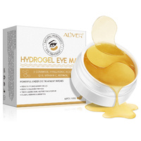 Aliver Hydrogel Eye Mask Under Eye Repair Patches Gel Pads Collagen Hyaluronic Acid Eyepads for nti Wrinkles Dark Circle Puffiness (30 pairs)