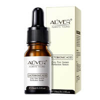 Aliver Zero Pore Reducer Lactobionic Acid Essence Soften Anti-Aging Wrinkle Serum Skin Facial Remove Blackheads Instant Shrink Pore