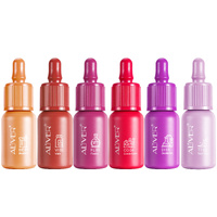 Aliver 6pcs Lip Gloss Tint Matte Set Lip Stain Lipstick Liquid Long Lasting Waterproof Natural Makeup