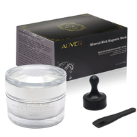 Aliver Magnetic Face Mask Pore Cleansing Removes Skin Rich Mineral Magnemaks Iron Based Anti Aging Magmask Magnetic Charcoal