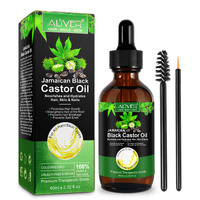 Aliver Natural Castor Oil for Hair 60ml