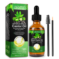 Aliver Natural Castor Oil for Hair 60ml