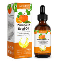 Aliver 60ml Natural Pumpkin Seed Oil Pure Hair Skin Care Treatment Growth Scalp Moisturizer Dry Damaged Hair