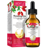 Aliver Rosehip Oil Best Benefits for Hair Skin Body Face Pure Organic Care Repair Treatment Anti Aging 60ml