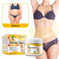 Aliver 100g Ginger Slimming Cream Hot Cream Fat Burner Slimming Body Anti Cellulite Burning Firming Weight Loss