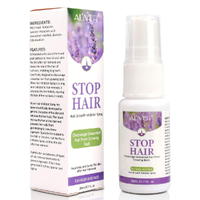 Aliver 100% Natural Hair Stop Growth Inhibitor Spray Removal Body Face Arm Armpit Leg Permanent After Epilation