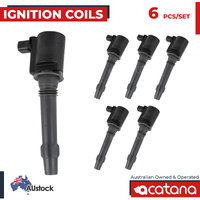x6 Ignition Coils for Ford Falcon BA 2002 - 2005 4.0L Engine Pack Plug Fits OEM BA12A366A