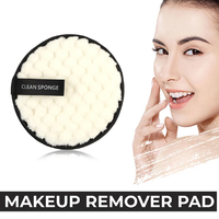 Microfiber Cloth Pad Makeup Remover Cleansing Reusable Puff Face Cloth Towel