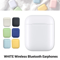 Wireless Bluetooth Earphones Headphones Earbuds Bluetooth 5.0 Universal WHITE