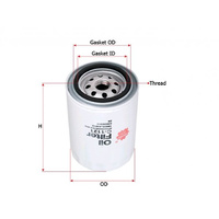 Oil Filter JS C114J OE Quality  (Equiv to  WZ632 NM Z632 Z160 ACO95 ACO96)