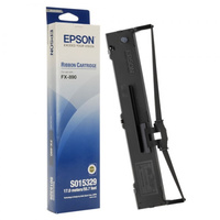 Epson S015329 Black Ribbon Replacement Cartridge for FX-890 Impact Printer