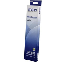 Epson Black Fabric Ribbon Cartridge LQ-350 Dot Matrix Printer, Black